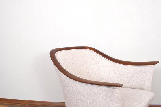 Image 1 of Mid-Century Norwegian Teak Armchairs By Fredrik A. Kayser For Vatne Lenestolfabrikk, 1960S, Set Of 2