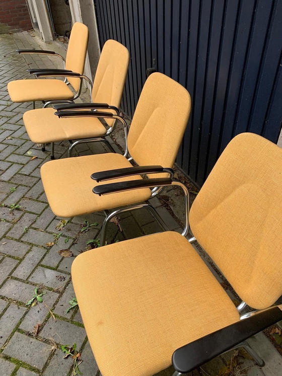 Image 1 of 4X De Wit Brothers Chairs