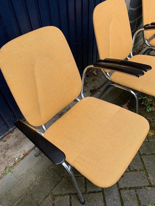 4X De Wit Brothers Chairs