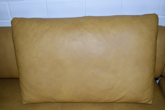 Image 1 of Leather sofa with armchair and sleeping function leather couch leather corner sofa sofa couch corner sofa bed