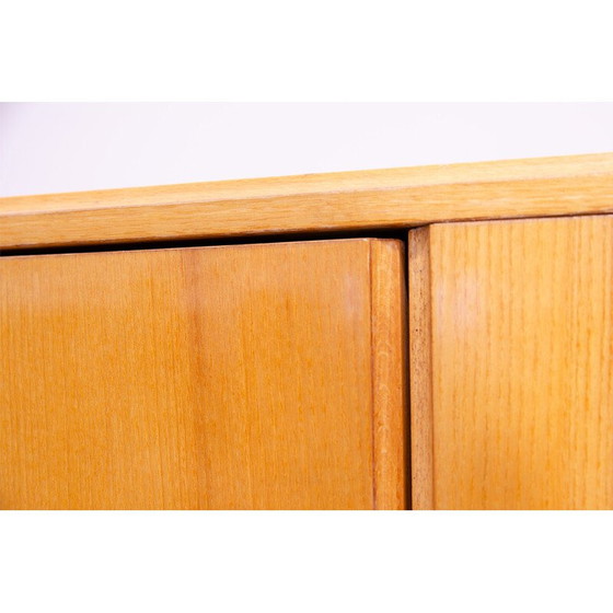 Image 1 of Vintage ash wood and plywood cabinet for Novy Domov, Czechoslovakia 1970