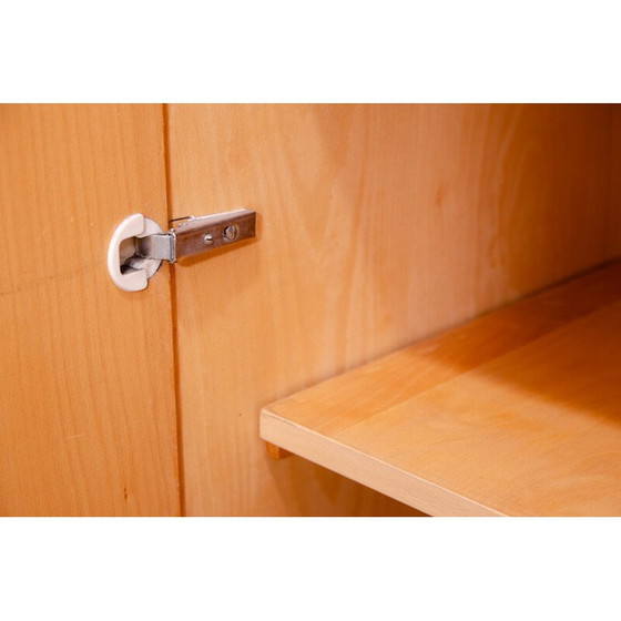 Image 1 of Vintage ash wood and plywood cabinet for Novy Domov, Czechoslovakia 1970