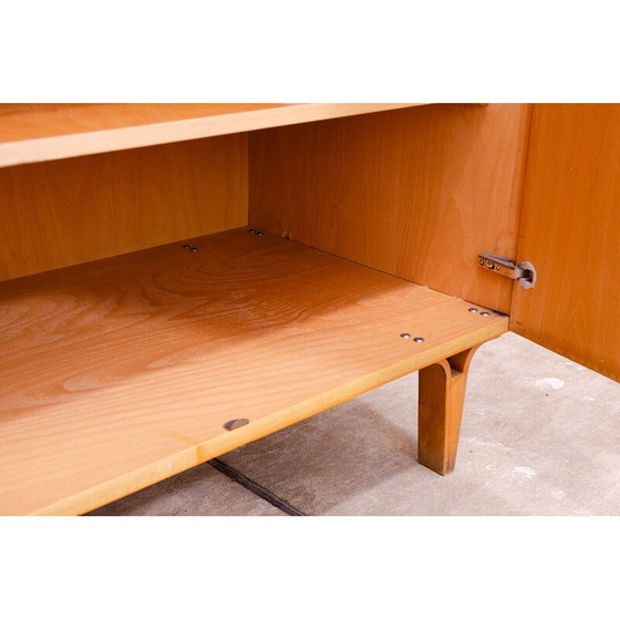 Image 1 of Vintage ash wood and plywood cabinet for Novy Domov, Czechoslovakia 1970
