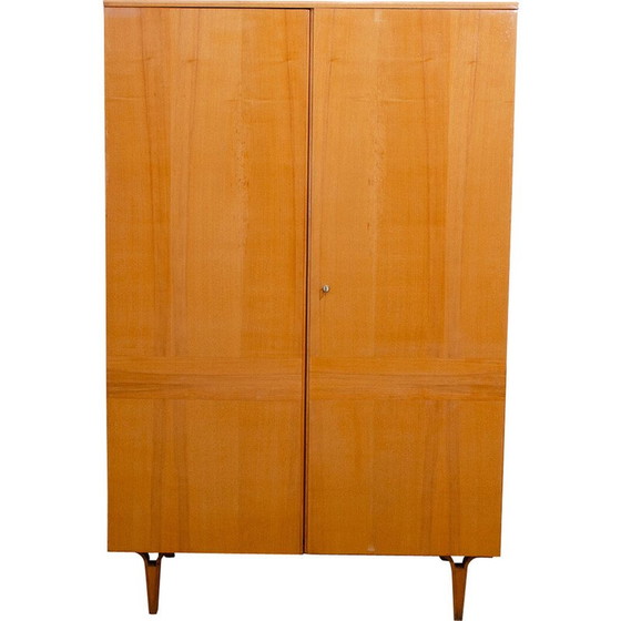 Image 1 of Vintage ash wood and plywood cabinet for Novy Domov, Czechoslovakia 1970