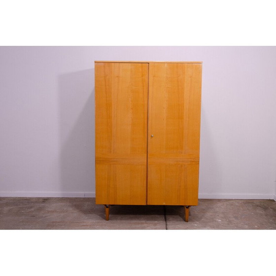Image 1 of Vintage ash wood and plywood cabinet for Novy Domov, Czechoslovakia 1970