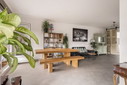Solid Teak Table With Bench