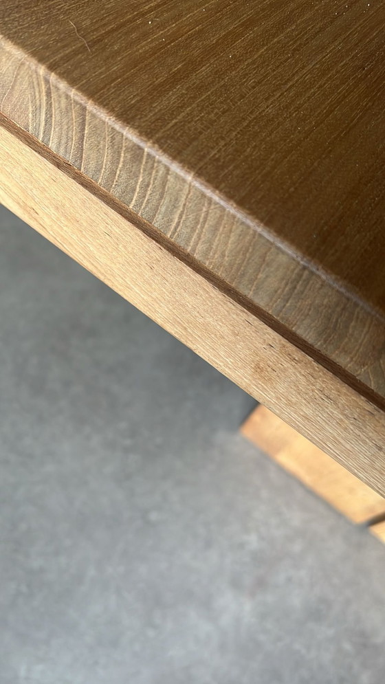 Image 1 of Solid Teak Table With Bench