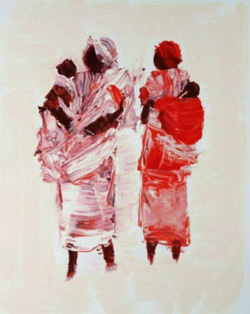 Will Willemsen - Les meres de Tanzanie screen print – lithos zeefdrukken