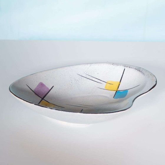 Image 1 of Piatto per caramelle in ceramica Art Déco della Germania Ovest, ciotola vintage