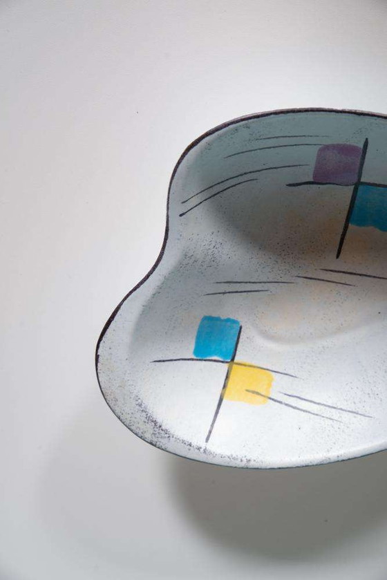 Image 1 of Piatto per caramelle in ceramica Art Déco della Germania Ovest, ciotola vintage