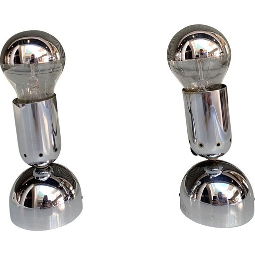 Pair of Pollux wall lamps by Ingo Maurer