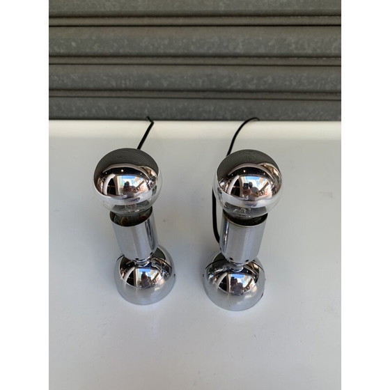 Image 1 of Pair of Pollux wall lamps by Ingo Maurer