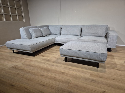 Eierkamp Selection Corner Sofa - Gray - Fabric - Hocker - Design