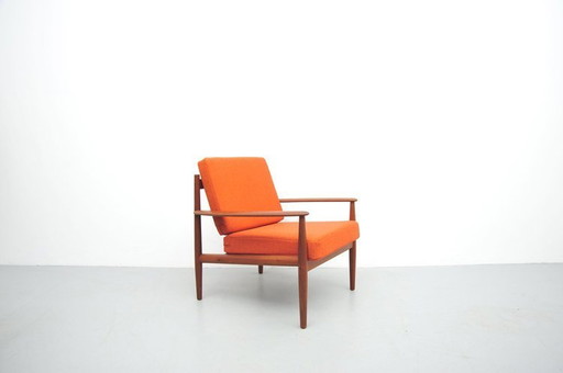 Grete Jalk Lounge Chair In Teak