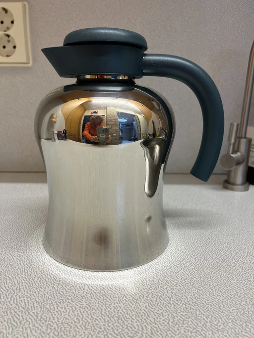 Alessi Sherazade thermos jug stainless steel