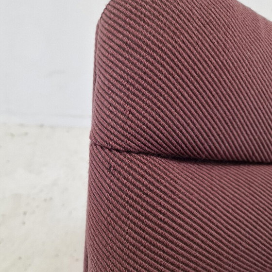 Image 1 of Vintage 975 armchair in wood and wool by Geoffrey Harcourt for Artifort, 1970