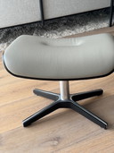 Poltrona reclinabile comfort con poggiapiedi abbinato