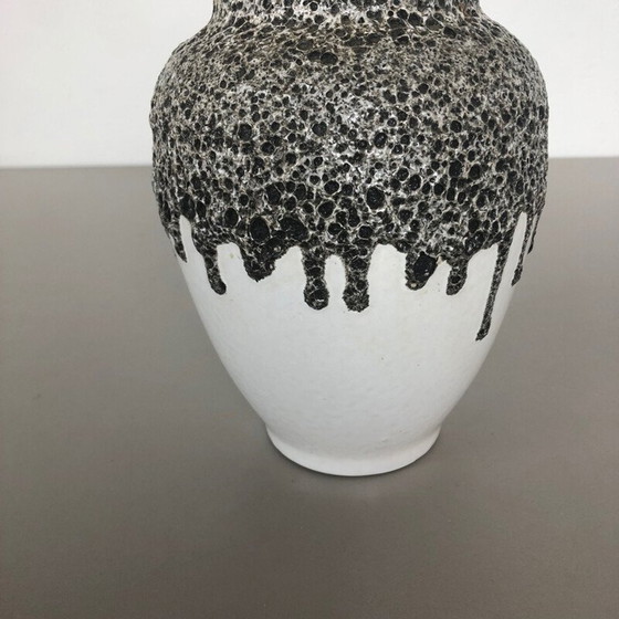 Image 1 of Vintage Pottery Fat Lava Vase, ES ceramics, Germany 1960s