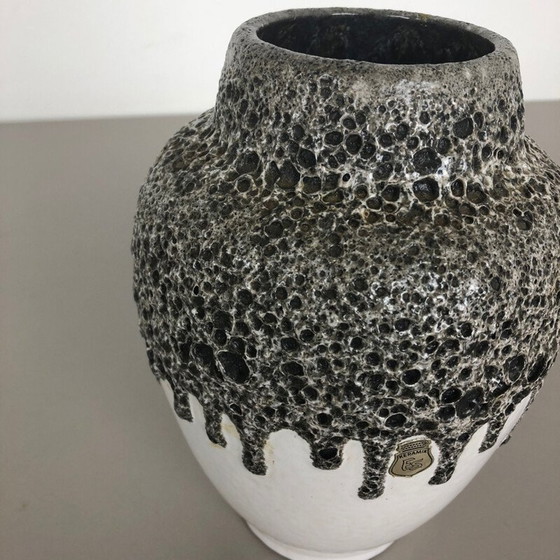 Image 1 of Vintage Pottery Fat Lava Vase, ES ceramics, Germany 1960s