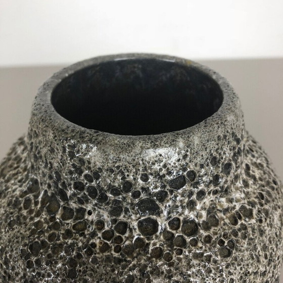Image 1 of Vintage Pottery Fat Lava Vase, ES ceramics, Germany 1960s