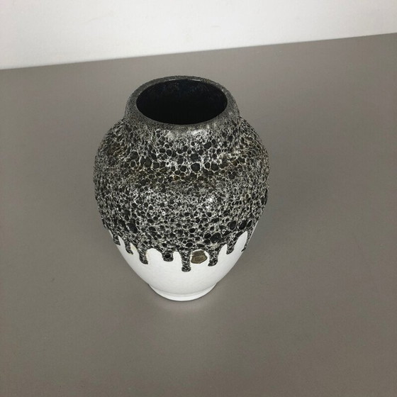 Image 1 of Vintage Pottery Fat Lava Vase, ES ceramics, Germany 1960s