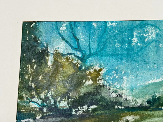 Image 1 of Landscape (1973) - Eugène Eechaut (1928-2019)