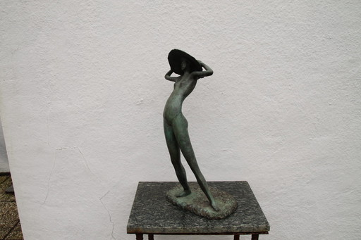 Woman With Hat - Jan Sneijders