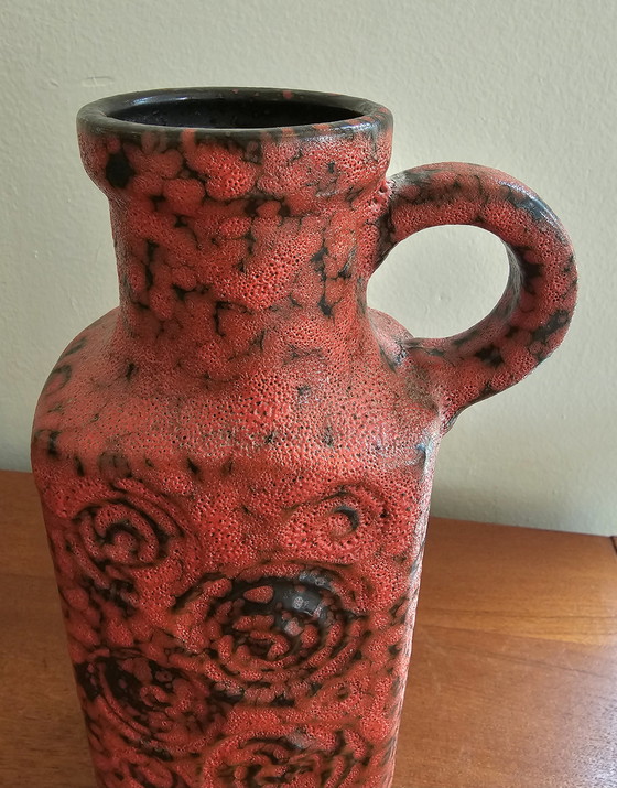 Image 1 of Vintage Scheurich West Germany Ear Vase Jurda