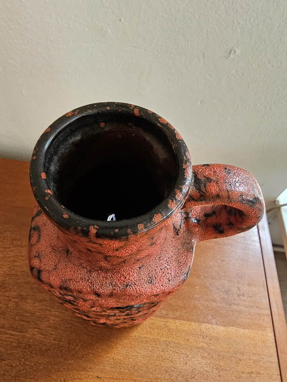 Image 1 of Vintage Scheurich West Germany Ear Vase Jurda