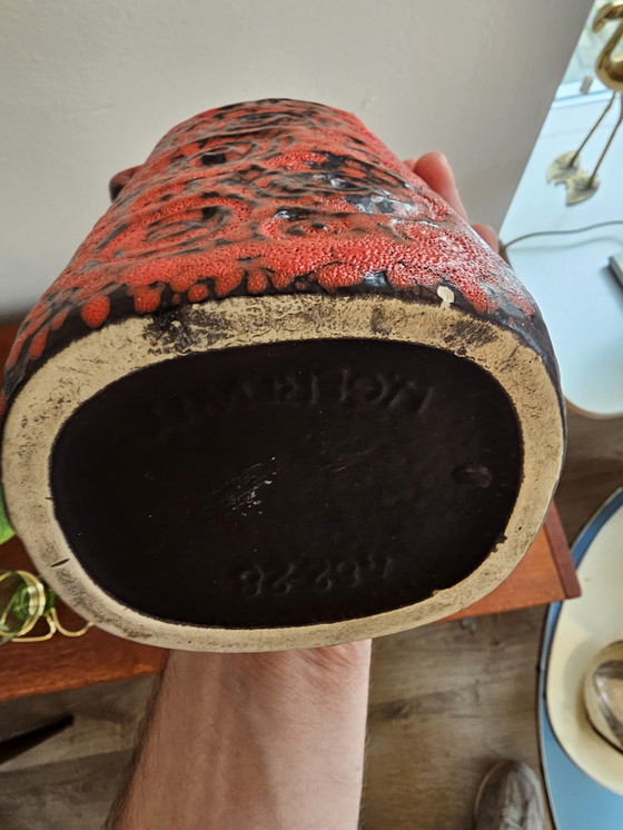 Image 1 of Vintage Scheurich West Germany Ear Vase Jurda