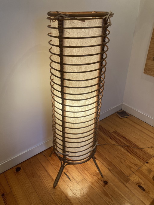 Bamboo Floor Lamp