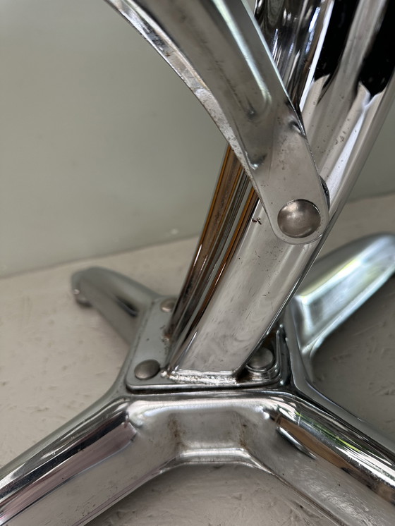 Image 1 of Dulton bar stool chrome, model Lotus by Yasu Sasamoto