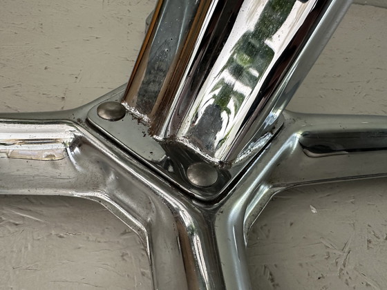 Image 1 of Dulton bar stool chrome, model Lotus by Yasu Sasamoto