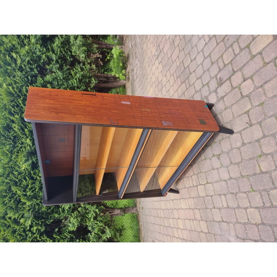 Image 1 of Vintage brown display case for Tatra, 1970