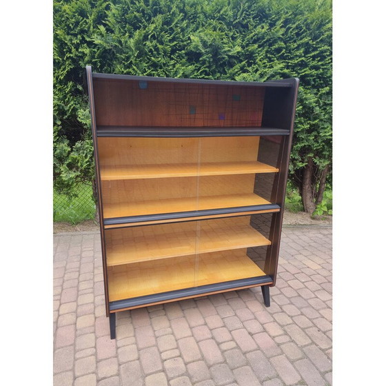 Image 1 of Vintage brown display case for Tatra, 1970