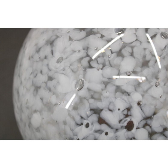 Image 1 of Vintage glass globe table lamp, 1980s