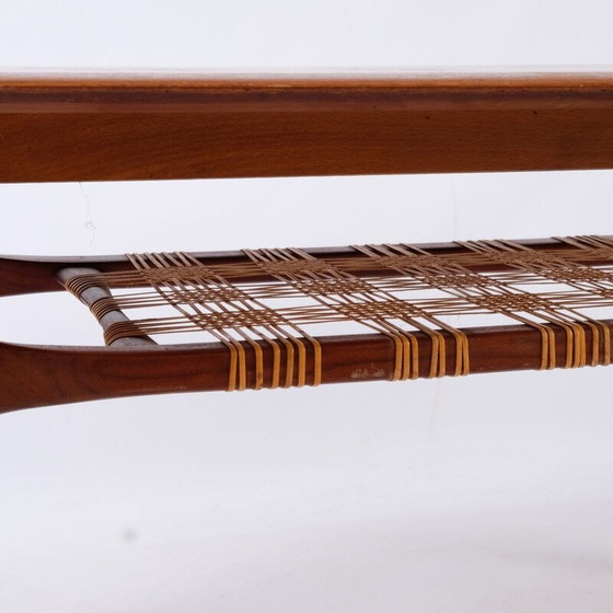 Image 1 of Vintage teak wood coffee table, Denmark 1960