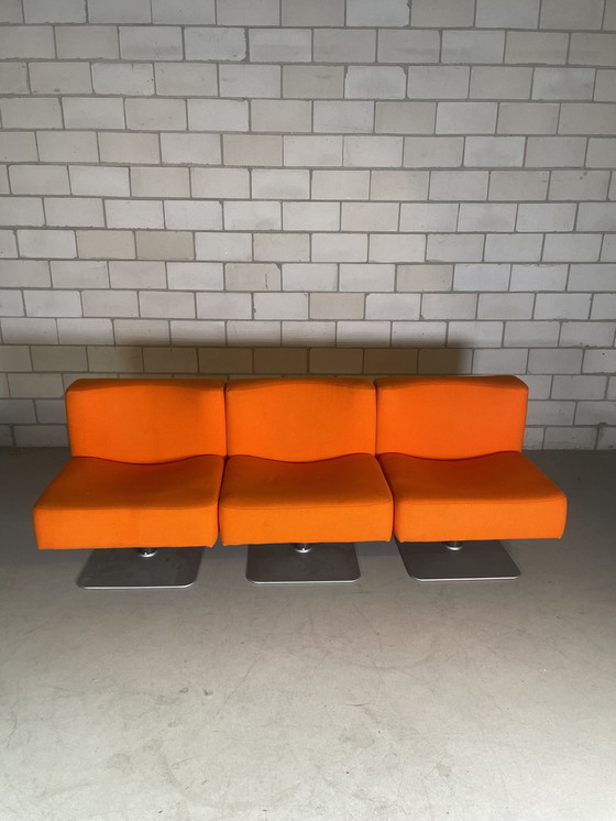 Image 1 of Mauser System 350 Lounge Sofa By Herbert Hirche