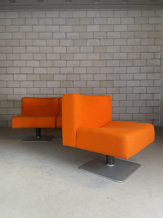 Image 1 of Mauser System 350 Lounge Sofa By Herbert Hirche