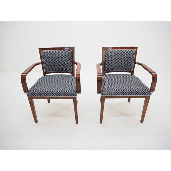 Image 1 of Pair of vintage chairs by Tatra Pravenec Art Deco, Czech 1930