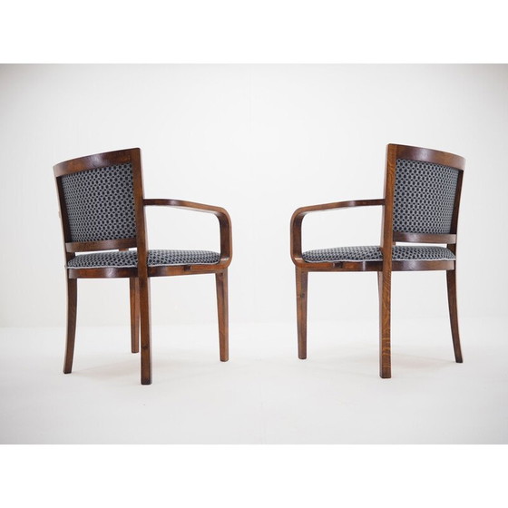 Image 1 of Pair of vintage chairs by Tatra Pravenec Art Deco, Czech 1930