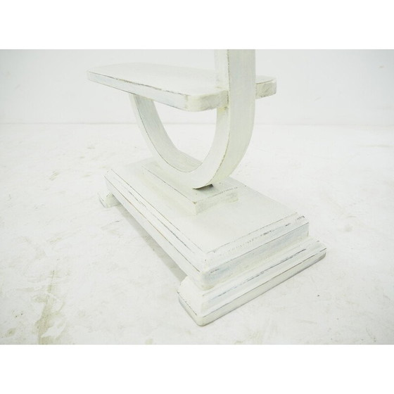 Image 1 of Vintage wood flower stand, 1950