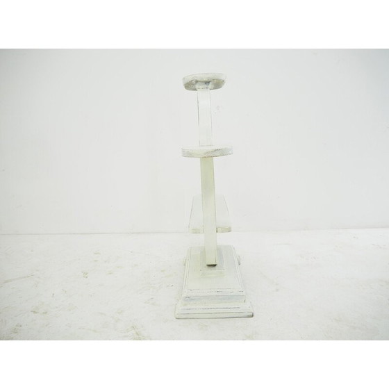 Image 1 of Vintage wood flower stand, 1950