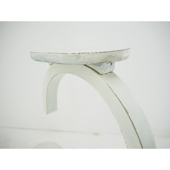 Image 1 of Vintage wood flower stand, 1950
