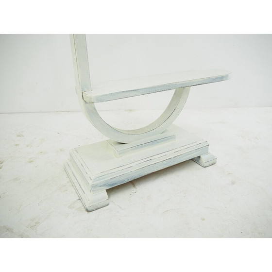 Image 1 of Vintage wood flower stand, 1950