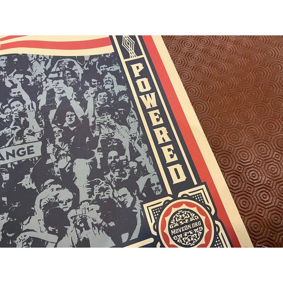 Image 1 of Vintage poster of President Barack Obama by Shepard Fairey, 2008