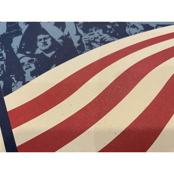 Image 1 of Vintage poster of President Barack Obama by Shepard Fairey, 2008