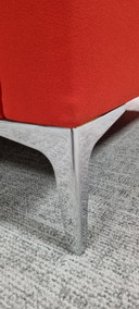 2X Deberenn Cara Acoustic Sofa Highline 2,5 posti Rosso