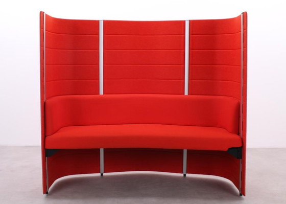 Image 1 of Vitra Workbay canapé rouge