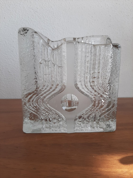 Image 1 of Nybro Glasbruk Sweden vase